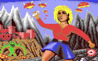 The Great Giana Sisters II (Homebrew) — Title screen